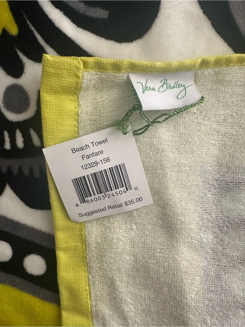 Vera Bradley Beach Towel